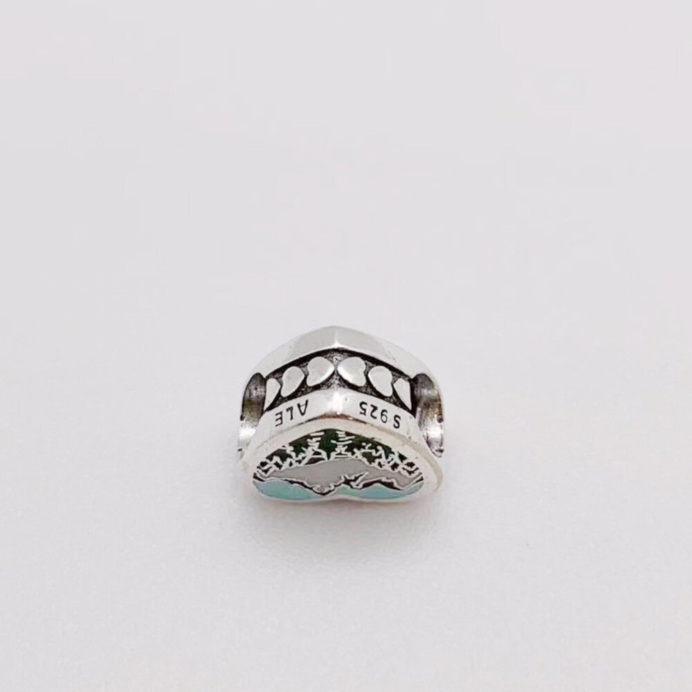 Pandora Oregon Heart Charm S925 Sterling silver - Picture 3 of 3